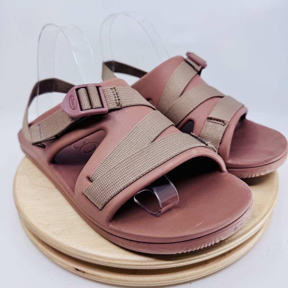 Chaco Chillos Sandals Women's‎ US 9 EU 40 Taupe Beige Lightweight Comfort - Picture 3 of 7